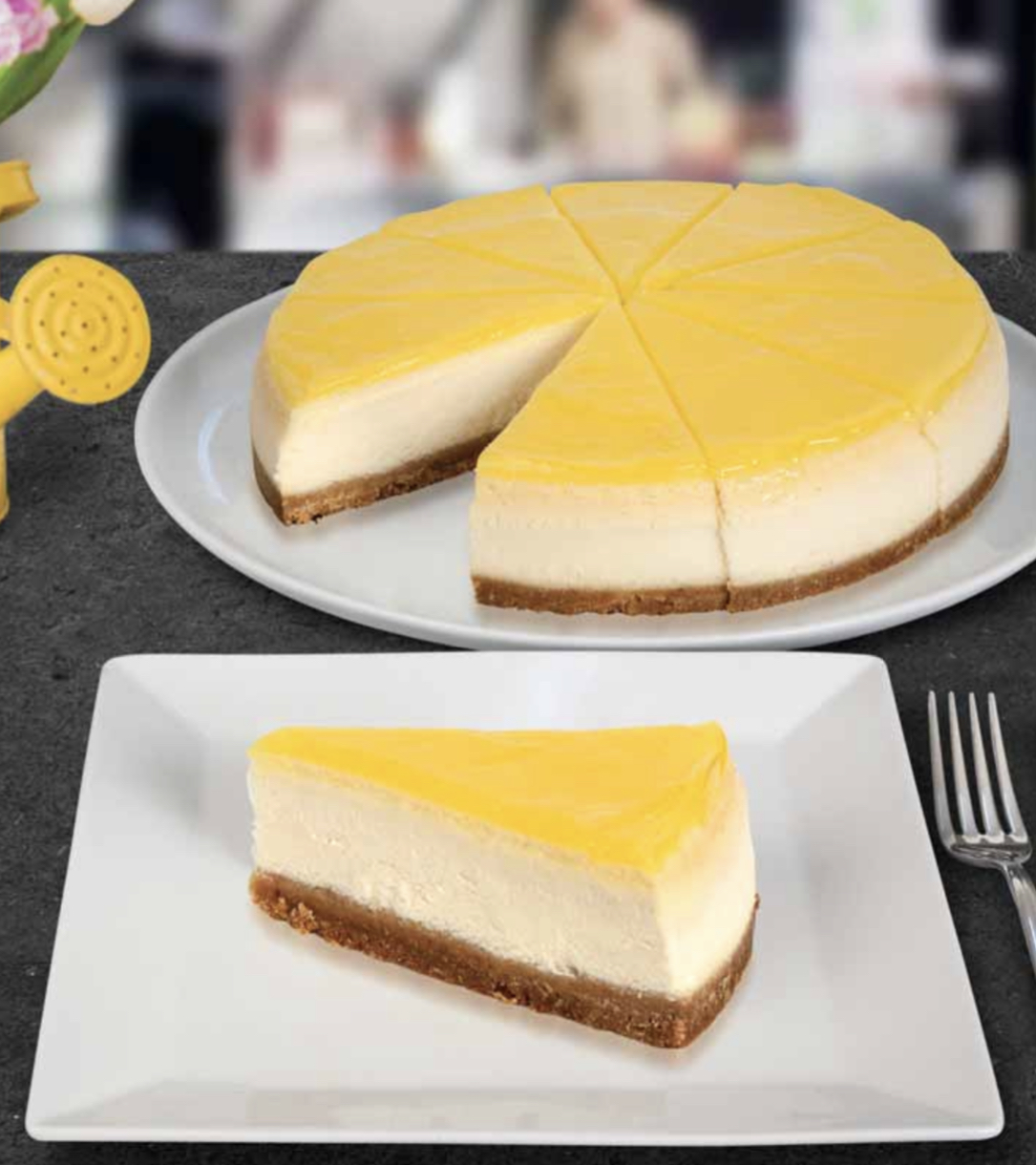 Limonlu cheesecake