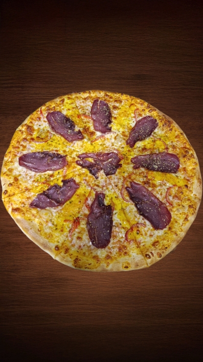 Pastırmalı Pizza